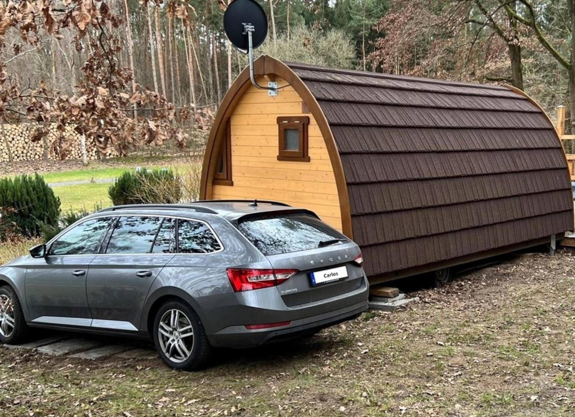 Tiny House Carlos - Zauberhaftes Camping-Pod Stuer Extérieur photo